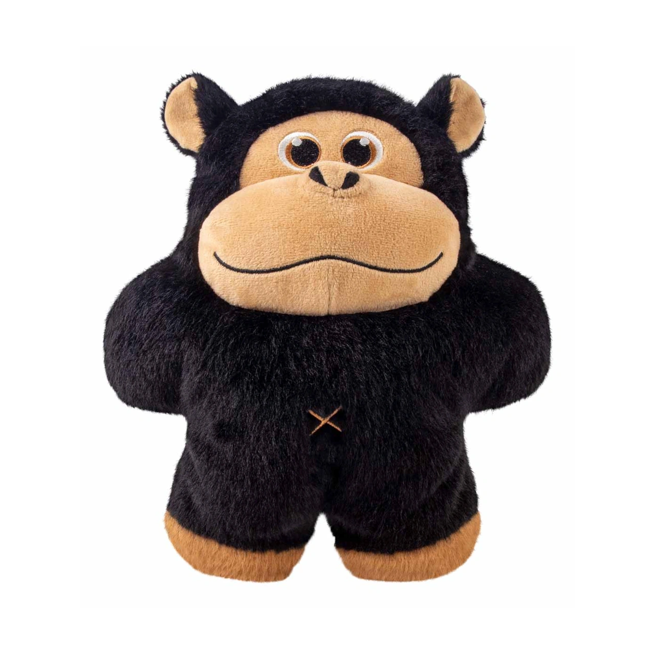 KONG Snuzzles Gorilla 28 x 25 x 10 cm - blød bamse med dyb lyd